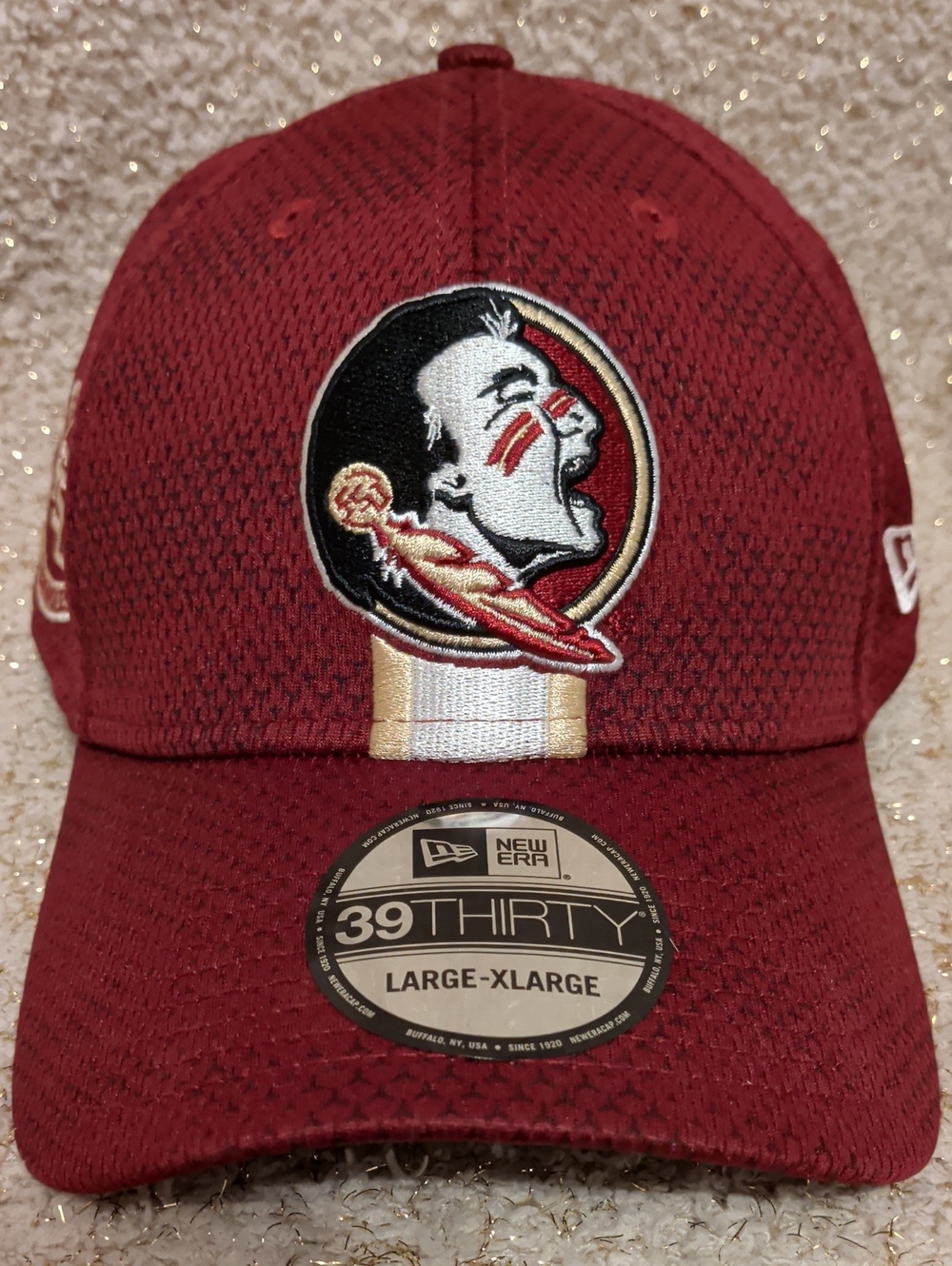 New Era 39THIRTY FSU Florida State Seminoles Stretch-Fit Flex Cap
